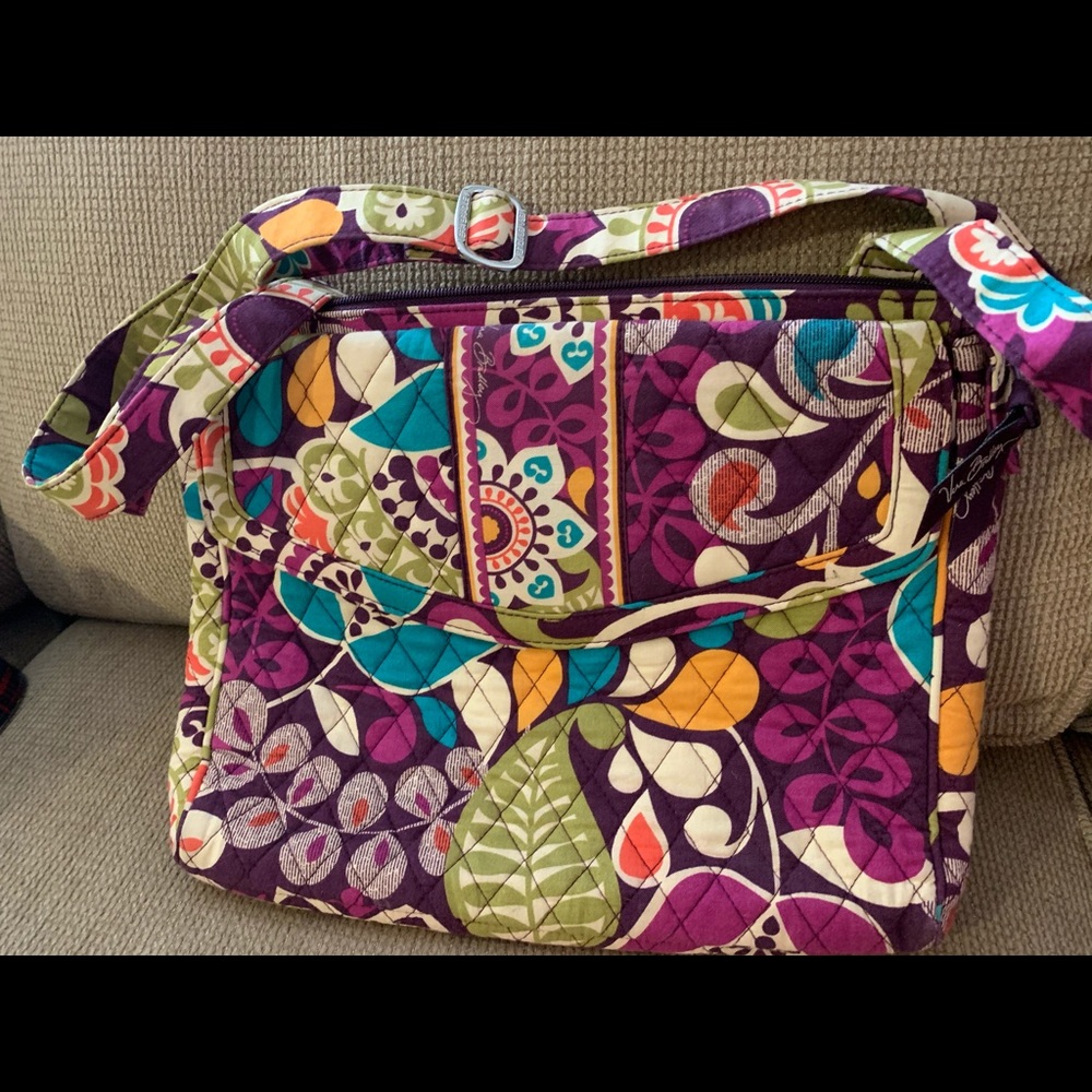 Vera Bradley laptop messenger bag
